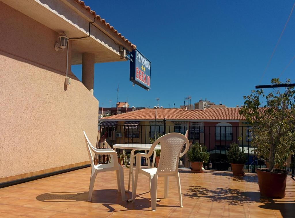Pension Egea II El Puerto de Mazarrón Buitenkant foto